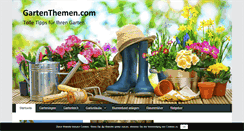 Desktop Screenshot of gartenthemen.com